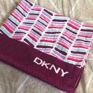 DKNY beach towel